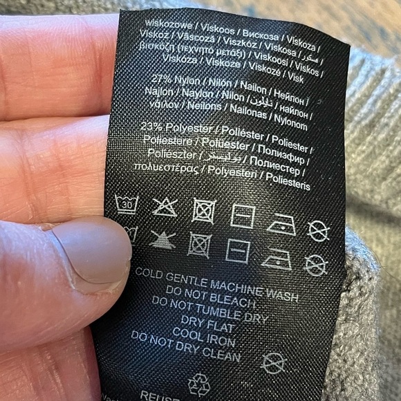 ONLY Classic Gray cardigan size L - Picture 3 of 9